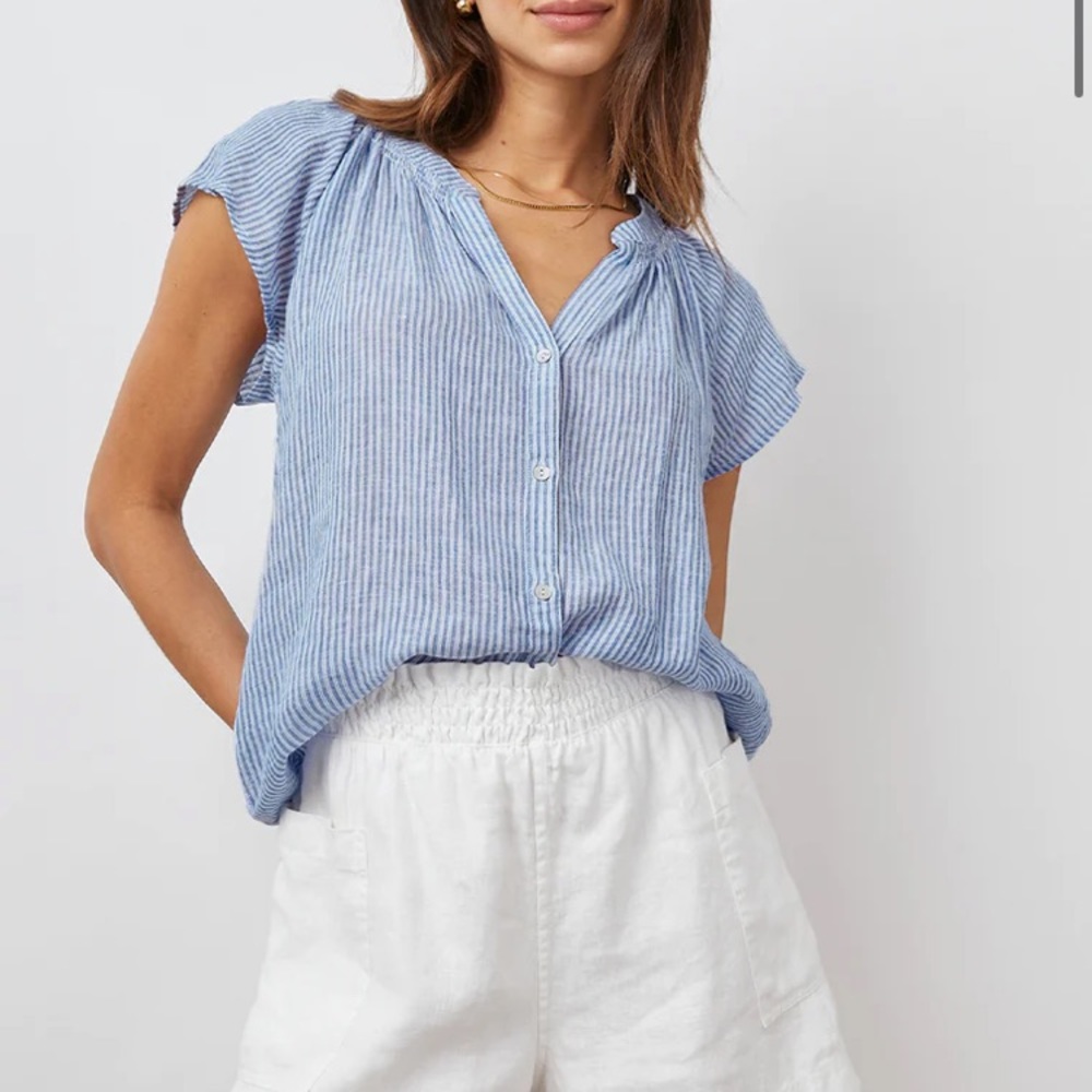 RAILS ALENA SANIBEL STRIPE TOP Sz Small
